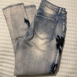 Embellished jeans